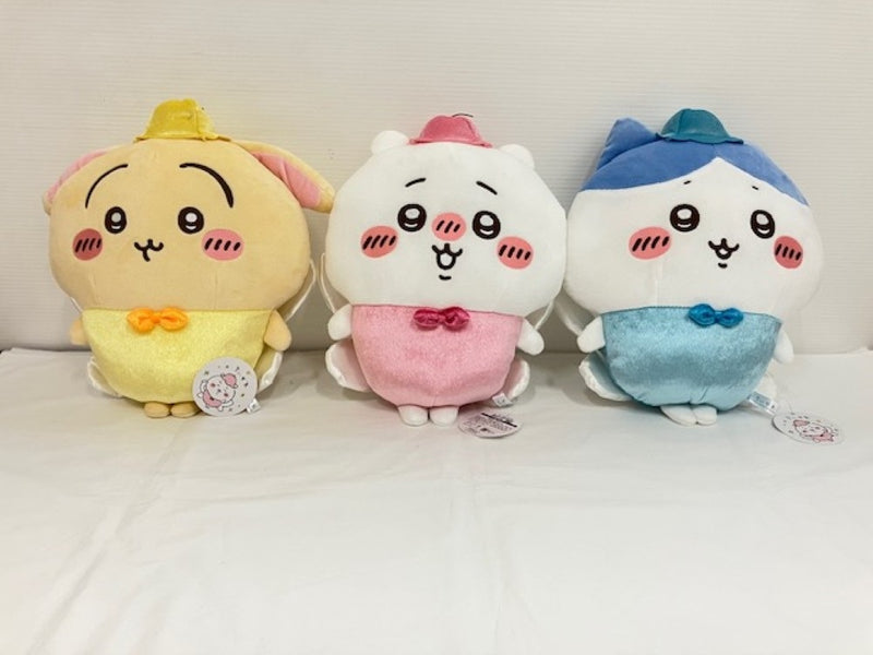 【中古】【開封品】【未使用】【全3種セット】妖精なちいかわBIGぬいぐるみ ちいかわ なんか小さくてかわいいやつ＜コレクターズアイテム＞（代引き不可）6576