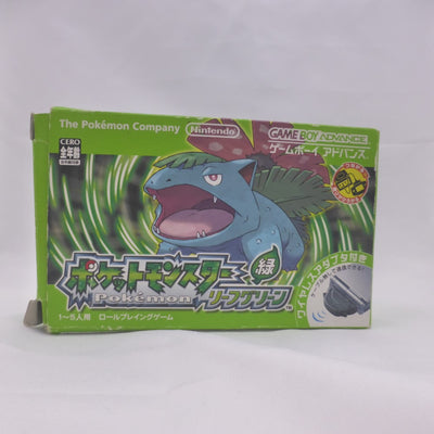 【中古】【開封品】GBAソフト ポケットモンスター リーフグリーン＜レトロゲーム＞（代引き不可）6582