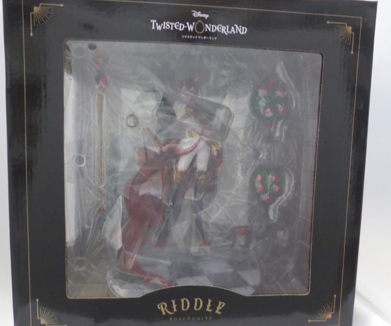 【中古】【未開封】リドル・ローズハート「ディズニー ツイステッドワンダーランド」 1/8 ABS＆PVC製塗装済み完成品 特典付き＜フィギュア＞（代引き不可）6582