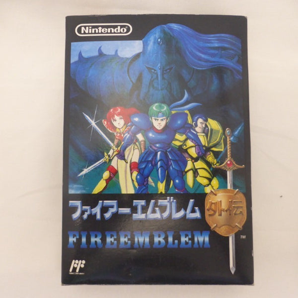 【未開封未使用】ファミコン　ファイアエムブレム外伝 中古】【箱説あり】ファミコンソフト「ファイアーエムブレム外伝