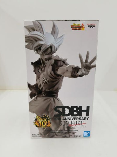 【中古】【未開封】SDBH スーパードラゴンボールヒーローズ 10th ANNIVERSARY FIGURE 孫悟空 身勝手の極意 モ...