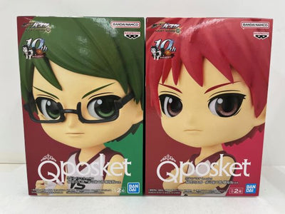 【中古】【未開封品】【セット】黒子のバスケ LAST GAME Qposket 緑間真太郎 赤司征十郎＜フィギュア＞（代引き不可）6584