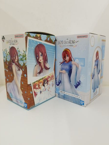 【中古】【未開封】【セット】五等分の花嫁 中野三玖 フィギュア　2点＜フィギュア＞（代引き不可）6584