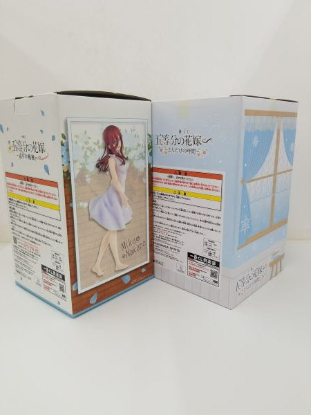 【中古】【未開封】【セット】五等分の花嫁 中野三玖 フィギュア　2点＜フィギュア＞（代引き不可）6584