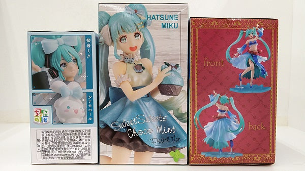 【中古】【未開封】「初音ミク」フィギュア3点セット＜フィギュア＞（代引き不可）6584