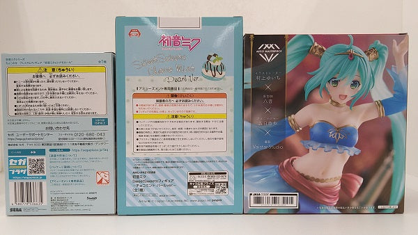 【中古】【未開封】「初音ミク」フィギュア3点セット＜フィギュア＞（代引き不可）6584