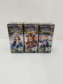 【中古】【未開封】【セット】ワンピース ワールドコレクタブルフィギュア -トラファルガー・ローVS黒ひげ海賊団- A?Cセット＜フィギュア＞（代引き不可）6584