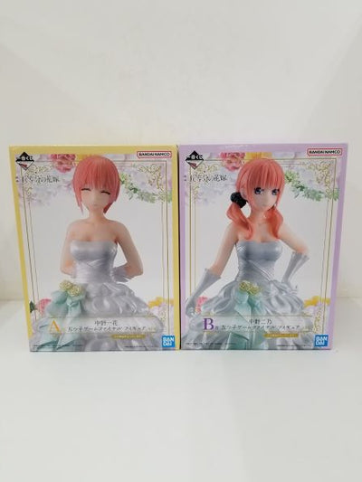 【中古】【未開封】【２点セット】一番くじ『映画 五等分の花嫁 ?五つ子ゲームファイナル?』 A賞一花＆B賞二乃 フィギュア＜フィギュア...