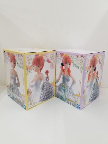 【中古】【未開封】【２点セット】一番くじ『映画 五等分の花嫁 ?五つ子ゲームファイナル?』 A賞一花＆B賞二乃 フィギュア＜フィギュア＞（代引き不可）6584