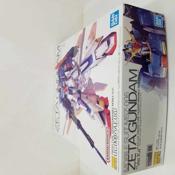 【中古】【未開封】1/100 MG MSZ-006 ゼータガンダム Ver.Ka 「機動戦士Zガンダム」 [5064015]＜プラモデル＞（代引き不可）6584