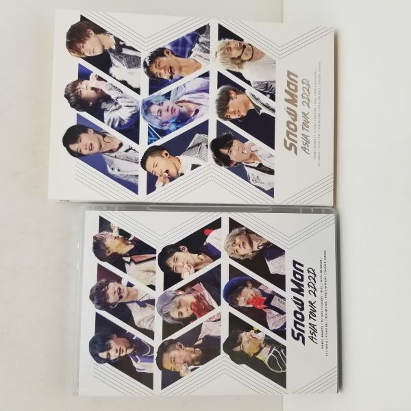 中古】【開封品】SNOW MAN ASIA TOUR 2D.2D. 通常盤<3DVD> 初回スリーブ仕様 銀テープ封入(初回特