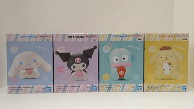 【中古】【未開封品】【4点セット】「サンリオキャラクターズ」SOFVIMATES フィギュア＜フィギュア＞（代引き不可）6584