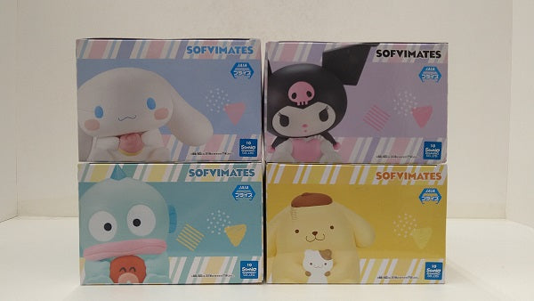 【中古】【未開封品】【4点セット】「サンリオキャラクターズ」SOFVIMATES フィギュア＜フィギュア＞（代引き不可）6584