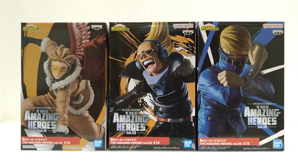 【中古】【未開封品】【3点セット】「僕のヒーローアカデミア」THE AMAZING HEROES フィギュア＜フィギュア＞（代引き不可）6584