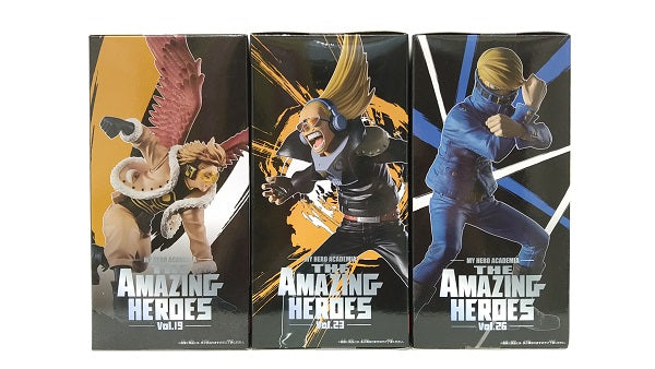 【中古】【未開封品】【3点セット】「僕のヒーローアカデミア」THE AMAZING HEROES フィギュア＜フィギュア＞（代引き不可）6584