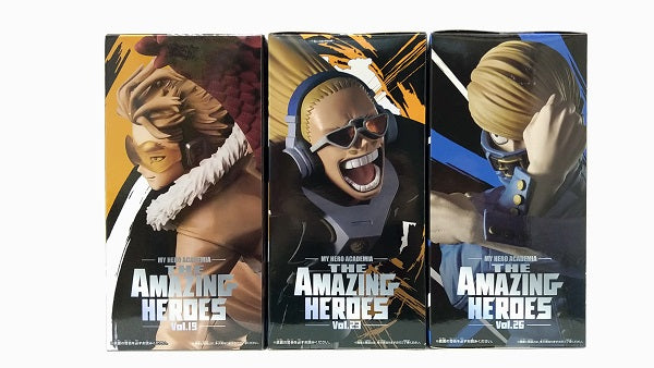 【中古】【未開封品】【3点セット】「僕のヒーローアカデミア」THE AMAZING HEROES フィギュア＜フィギュア＞（代引き不可）6584