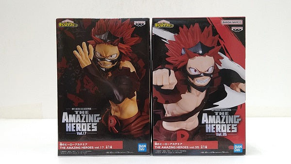 【中古】【未開封品】切島鋭児郎 「僕のヒーローアカデミア」 THE AMAZING HEROES フィギュア2種セット＜フィギュア＞（代引き不可）6584