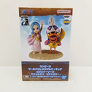 【中古】【未開封品】ワンピース ワールドコレクタブルフィギュア　ログストーリーズ -ネフェルタリ・ビビ&カルー-「もう一度仲間と呼んでくれますか!!!?」＜フィギュア＞（代引き不可）6584