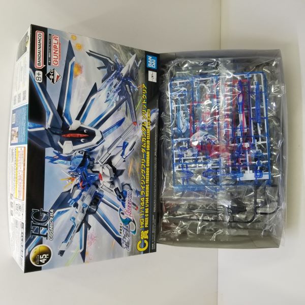 【中古】【未組立】1/144 HG ライジングフリーダムガンダム ソリッドクリア 「一番くじ 機動戦士ガンダム ガンプラ 2024」 C賞 [2630738]＜プラモデル＞（代引き不可）6584