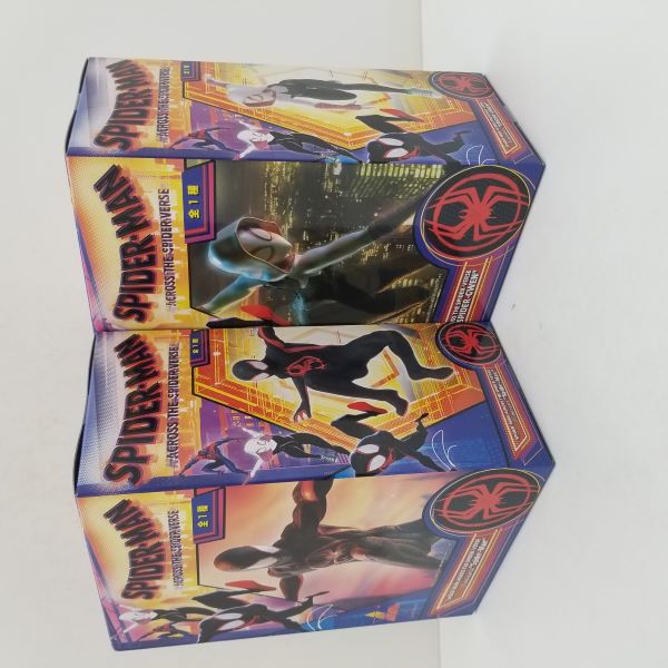 【中古】【未開封】【セット】SPIDER-MAN : ACROSS THE SPIDER-VERSE　Luminasta『Spider-Man』『SPIDER-GWEN』＜フィギュア＞（代引き不可）6584