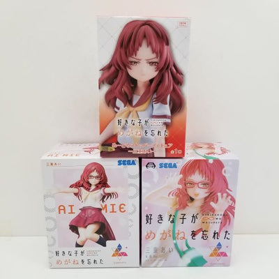 【中古】【未開封】【セット】好きな子がめがねを忘れた　フィギュア『Luminasta　“三重あい”』『Luminasta　“三重あい”...