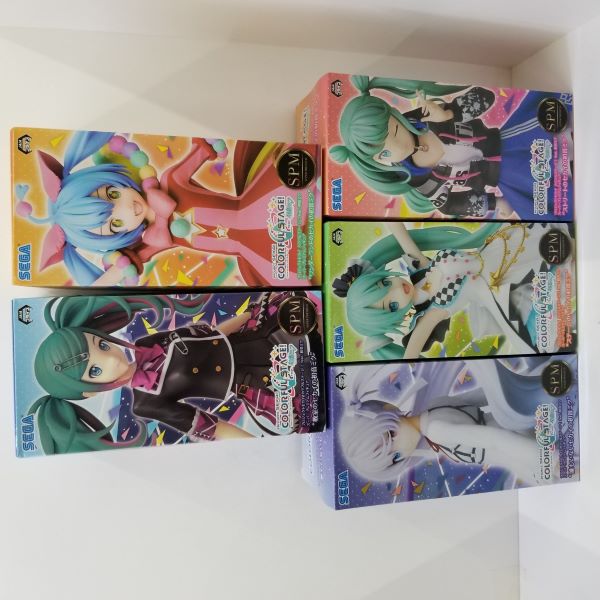 【中古】【未開封】【セット】プロジェクトセカイ カラフルステージ！ feat.初音ミク　スーパープレミアムフィギュア＜フィギュア＞（代引き不可）6584