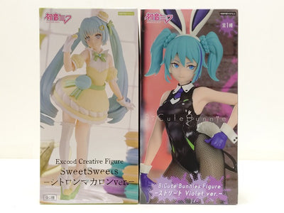 【中古】【未開封】【セット】初音ミク フィギュア 2種＜フィギュア＞（代引き不可）6584