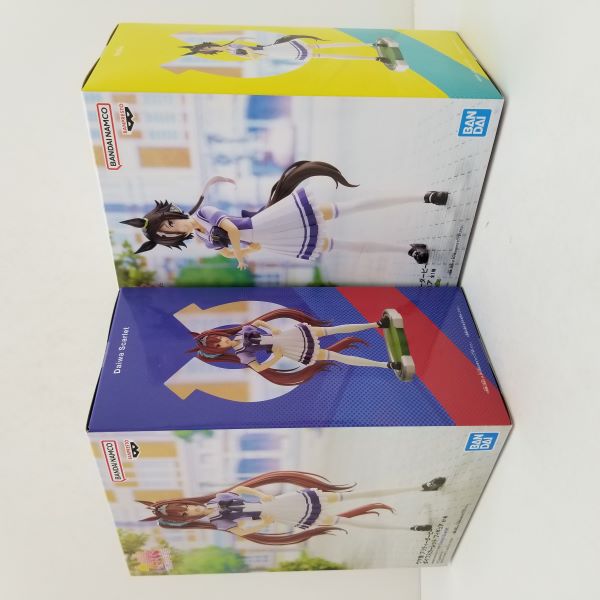 【中古】【未開封】【セット】ウマ娘 プリティーダービー　フィギュア『ウオッカ』『ダイワスカーレット』＜フィギュア＞（代引き不可）6584