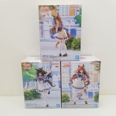 【中古】【未開封】【セット】ウマ娘 プリティーダービー　チームリギル フィギュア『エルコンドルパサー』『グラスワンダー』『マルゼンスキ...