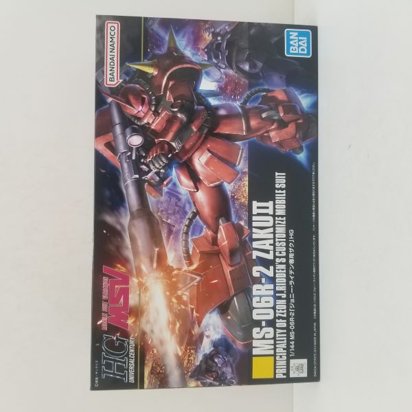 【中古】【未組立】1/144 HGUC MS-06R-2 ジョニー・ライデン専用ザクII 「機動戦士ガンダム」 [5060400]＜プラモデル＞（代引き不可）6584