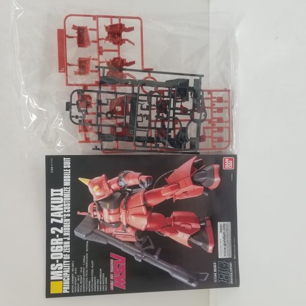 【中古】【未組立】1/144 HGUC MS-06R-2 ジョニー・ライデン専用ザクII 「機動戦士ガンダム」 [5060400]＜プラモデル＞（代引き不可）6584