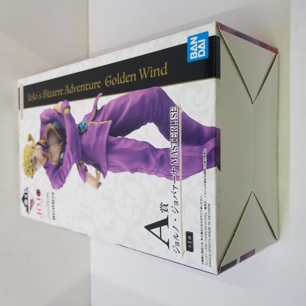 【中古】【未開封品】A賞　ジョルノ・ジョバァーナ MASTERLISE『一番くじ　ジョジョの奇妙な冒険 GOLDEN WIND』＜フィギュア＞（代引き不可）6584