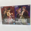 【中古】【未開封】【2種セット】ワンピース　LOG FILE SELECTION -WORST GENERATION- VOL.1,2＜フィギュア＞（代引き不可）6584