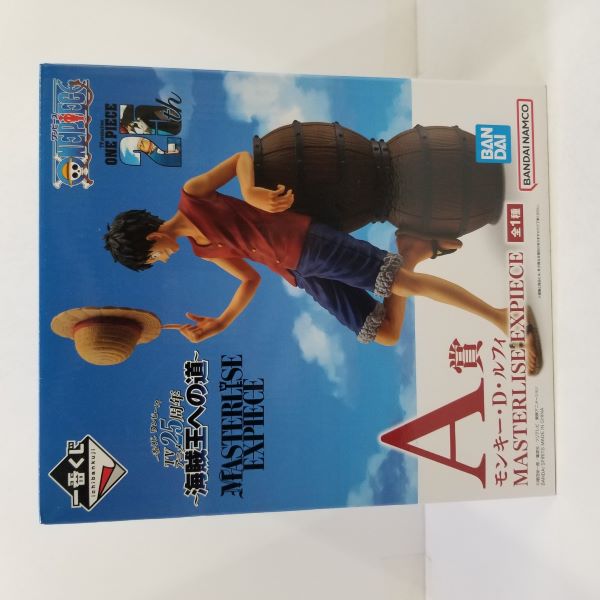 【中古】【未開封】A賞　モンキー・D・ルフィ MASTERLISE EXPIECE『一番くじ ワンピース　TVアニメ25周年 〜海賊王への道〜』＜フィギュア＞（代引き不可）6584