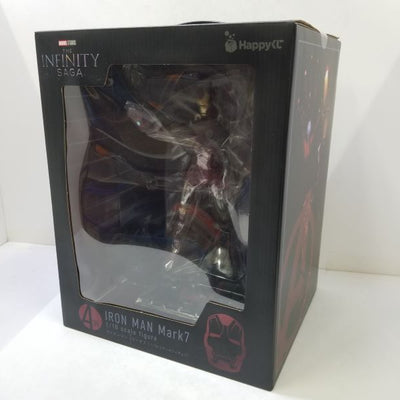 【中古】【未開封】アイアンマン・マーク7 「Happyくじ MARVEL インフィニティ・サーガ」 A賞 1/10スケールフィギュア＜...