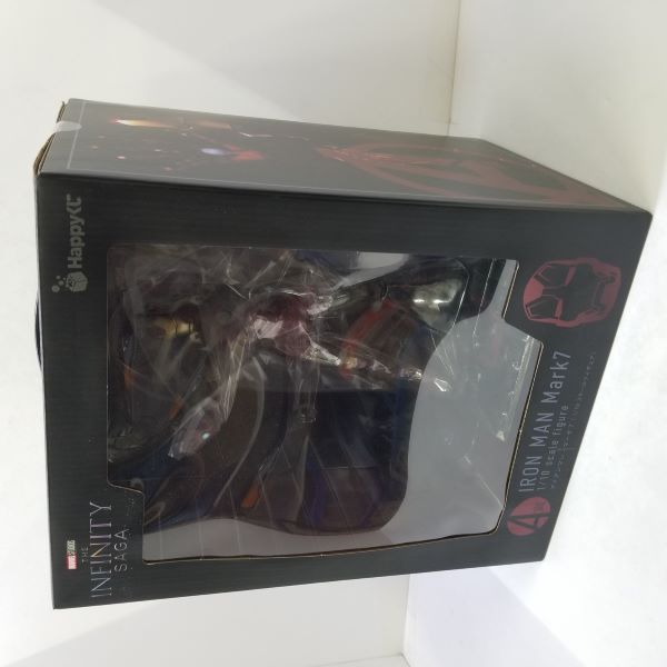 【中古】【未開封】アイアンマン・マーク7 「Happyくじ MARVEL インフィニティ・サーガ」 A賞 1/10スケールフィギュア＜フィギュア＞（代引き不可）6584