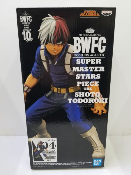 【中古】【未開封】海外版・黒箱 D賞 轟焦凍(二次元彩色)　SUPER MASTER STARS PIECE『僕のヒーローアカデミア BWFC 造形Academy』＜フィギュア＞（代引き不可）6584