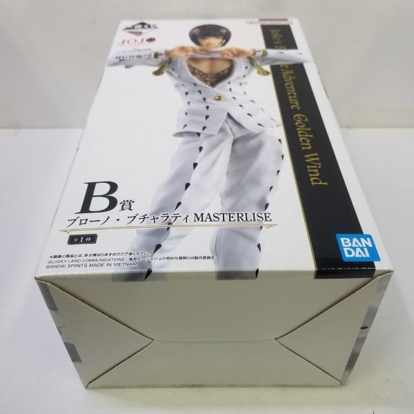 【中古】【未開封】B賞 ブローノ・ブチャラティ MASTERLISE『一番くじ ジョジョの奇妙な冒険 GOLDEN WIND』＜フィギュア＞（代引き不可）6584