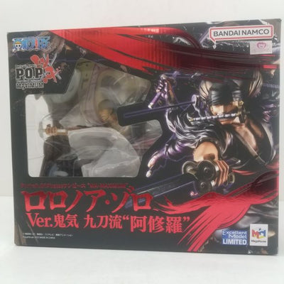 【中古】【開封品・未使用】ロロノア・ゾロ Ver.鬼気 九刀流 “阿修羅”『Portrait Of Pirates ワンピース “Wa...