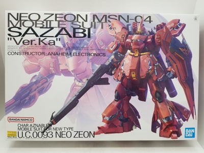 【中古】【未組立】1/100 MG MSN-04 サザビー Ver.Ka 「機動戦士ガンダム 逆襲のシャア」 [5055457]＜プラ...