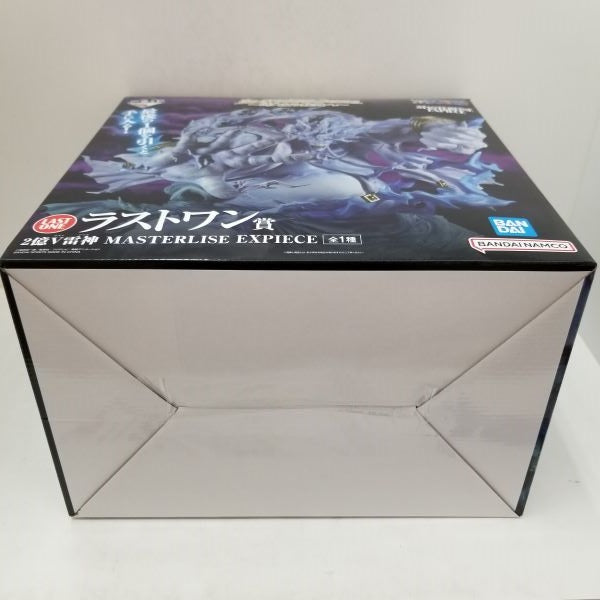 【中古】【未開封】ラストワン賞 2億V雷神 MASTERLISE EXPIECE「一番くじ ワンピース The Greatest Battle 偉大なる航路へ」＜フィギュア＞（代引き不可）6584
