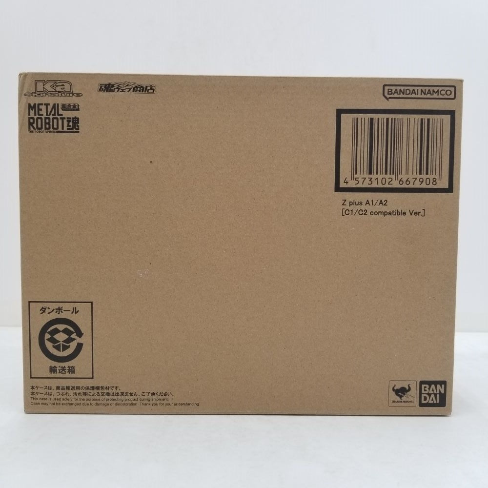 中古】【未開封】METAL ROBOT魂＜SIDE MS＞ ゼータプラス A1/A2