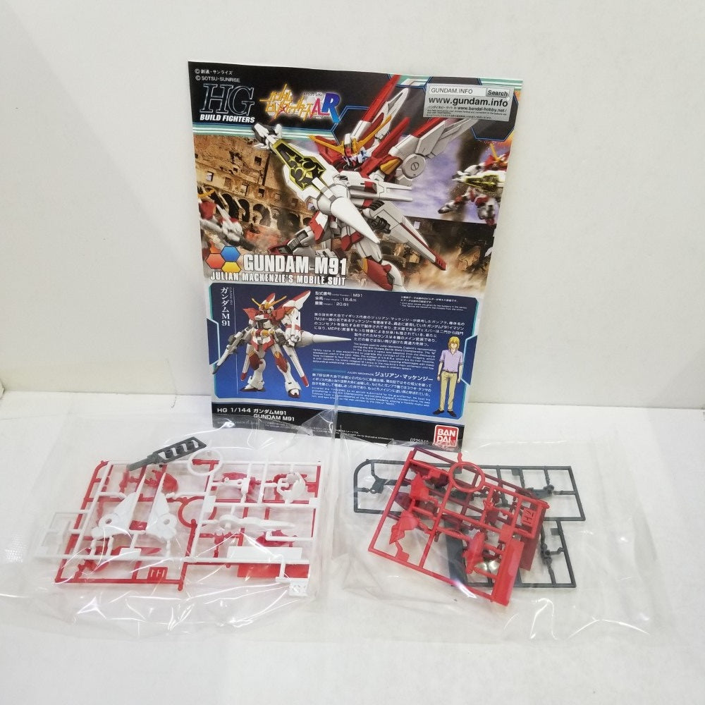 全日本送料無料 中古】【未組立】1/144 HGBF ガンダムM91 「ガンダムビルド 機動戦士ガンダム