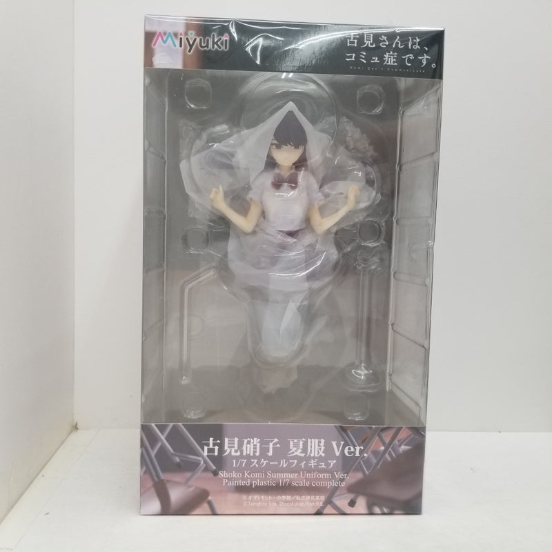 【中古】【未開封】古見硝子 夏服ver. 通常版 「古見さんは、コミュ症です。」 1/7 プラスチック製塗装済み完成品＜フィギュア＞（代引き不可）6584