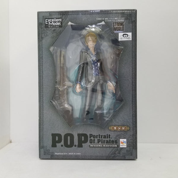 【中古】【未開封】サンジ 「ワンピース STRONG WORLD」 Portrait.Of.Pirates ワンピース ”STRONG EDITION”＜フィギュア＞（代引き不可）6584