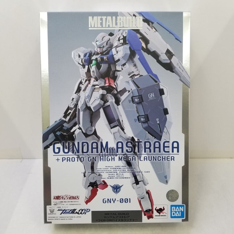 【中古】【未開封】METAL BUILD ガンダムアストレア+プロトGNハイメガランチャー 「機動戦士ガンダム00P(ダブルオーピー)」＜フィギュア＞（代引き不可）6584