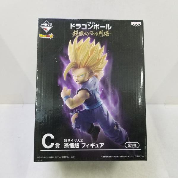 【中古】【未開封】超サイヤ人2 孫悟飯 「一番くじ ドラゴンボール〜超戦士バトル列伝〜」 C賞＜フィギュア＞（代引き不可）6584