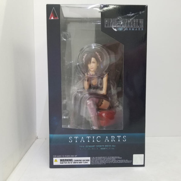 【中古】【未開封】STATIC ARTS ティファ・ロックハート -格闘家ドレスVer.- 「ファイナルファンタジーVII リメイク」＜フィギュア＞（代引き不可）6584