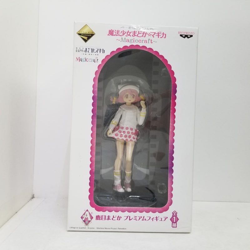 【中古】【開封品】A賞 鹿目まどか 「一番くじプレミアム 魔法少女まどか☆マギカ〜Magiccraft〜」＜フィギュア＞（代引き不可）6584