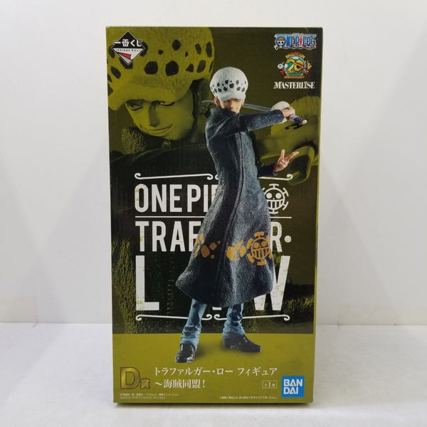 【中古】【未開封】D賞 トラファルガー・ロー 海賊同盟 「一番くじ ワンピース THE GREATEST! 20th ANNIVERSARY」 MASTERLISE＜フィギュア＞（代引き不可）6584